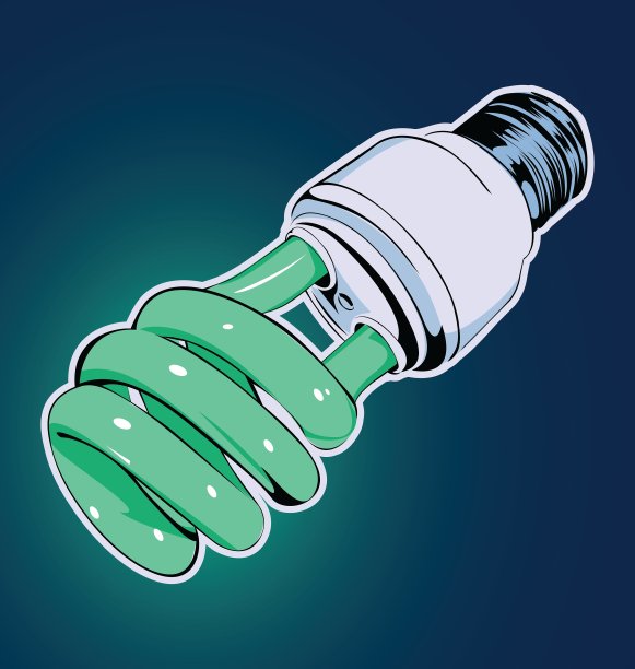 绿色的灯图片下载