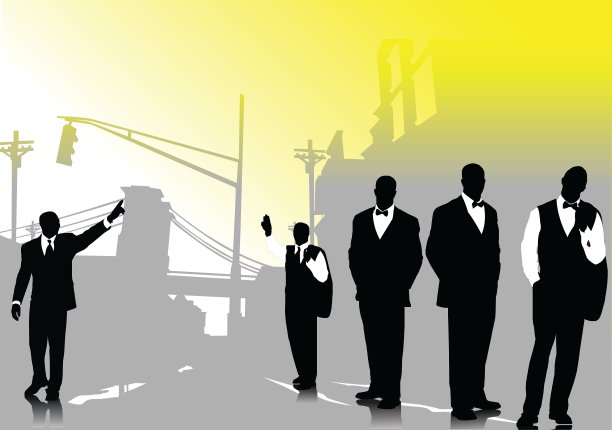 街和男人图片下载