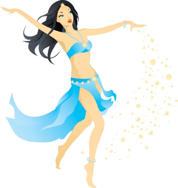 跳舞的女孩图片下载