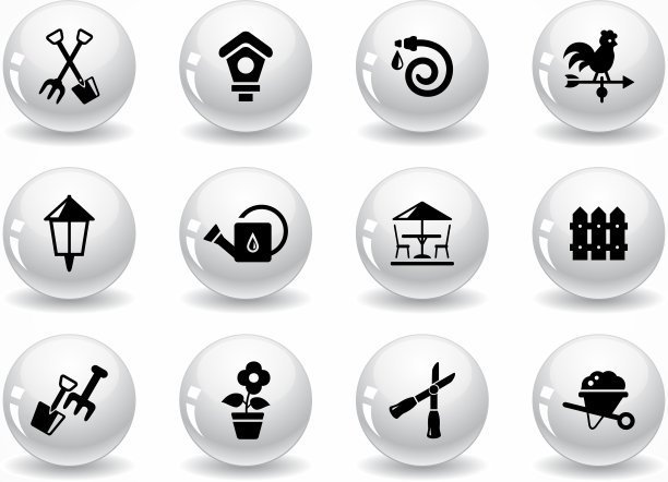 光滑的灰色按钮图片下载