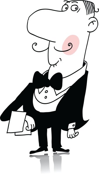 服务员图片下载