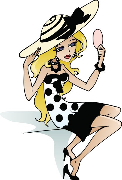 时尚的女人图片下载