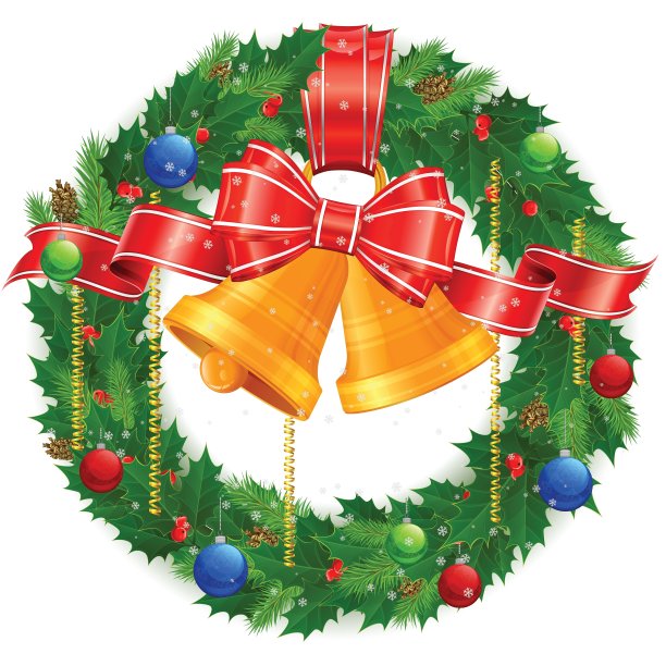 圣诞花环图片下载