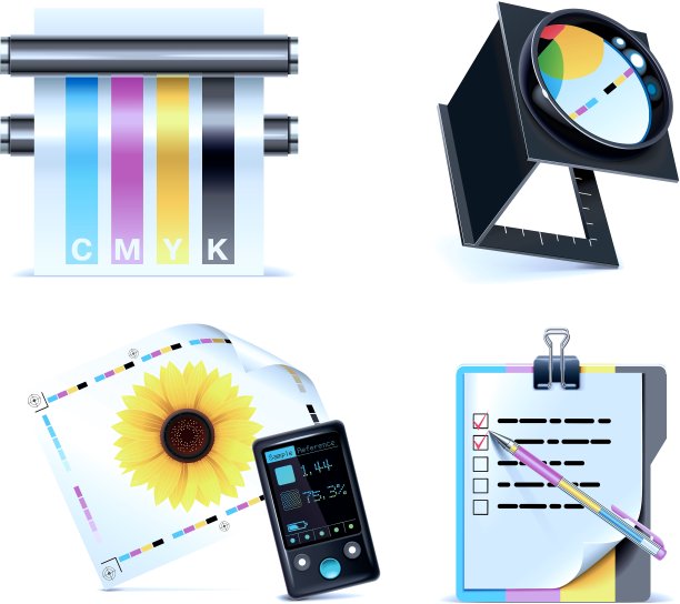 打印商店图标集图片下载