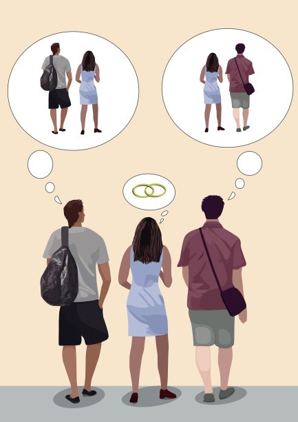 女人在想什么图片下载