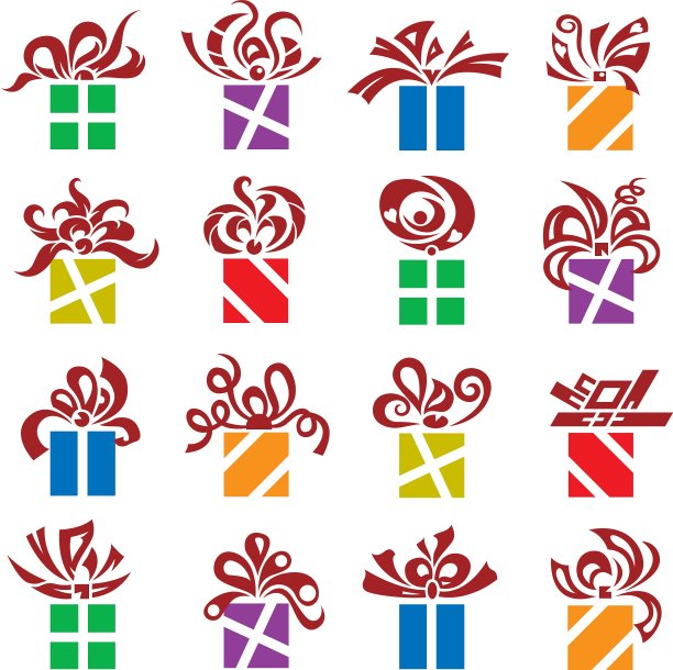 礼品盒图片下载