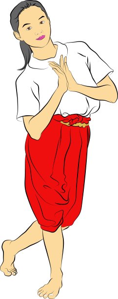泰国民族舞蹈图片下载
