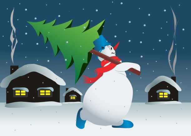 圣诞节的前一天图片下载