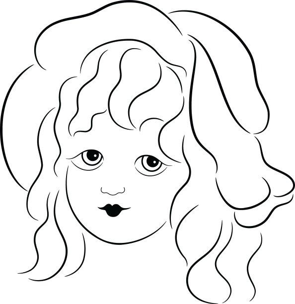 女孩的脸图片下载