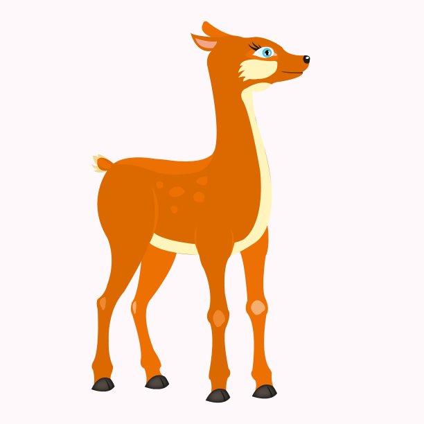 童话的鹿图片下载