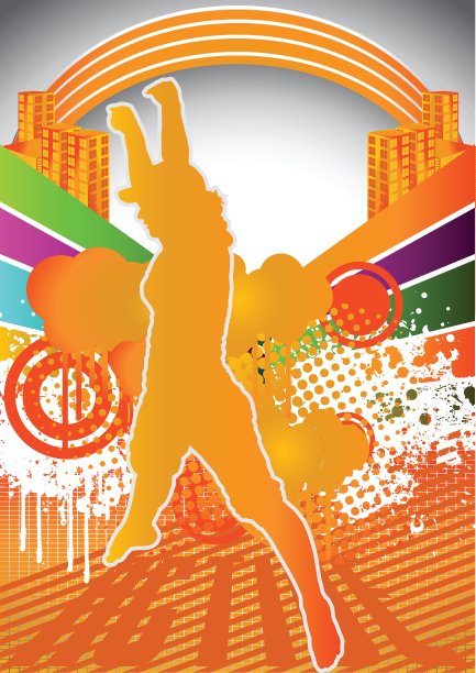 抽象的夏天背景图片下载