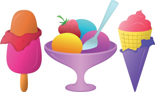 冰淇淋集图片下载