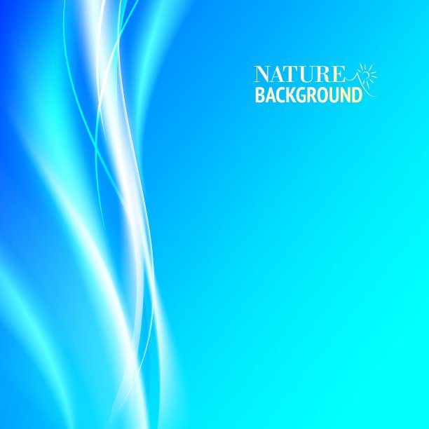 闪亮的蓝色流图片下载