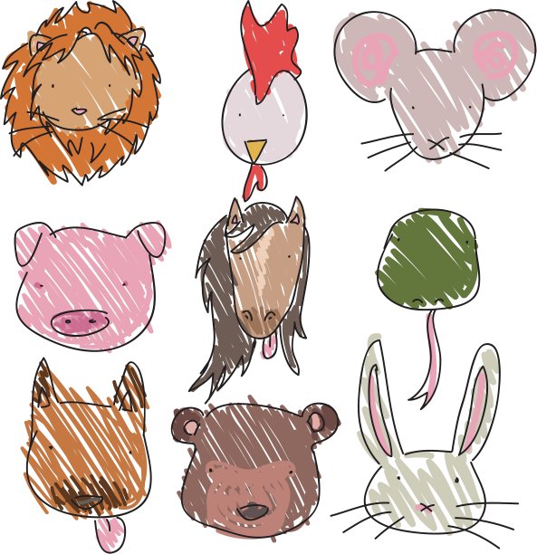 可爱的猪图片下载