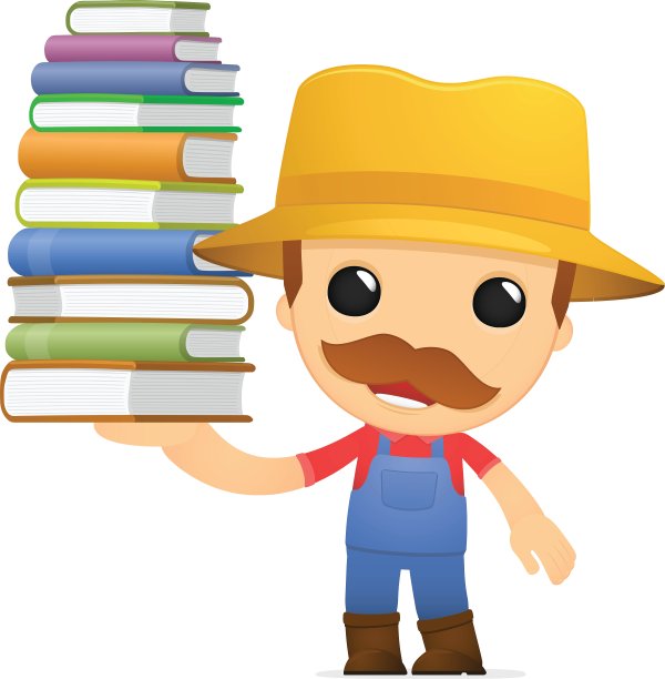 有趣的卡通农民图片下载