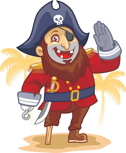 海盗敬礼漫画图片下载