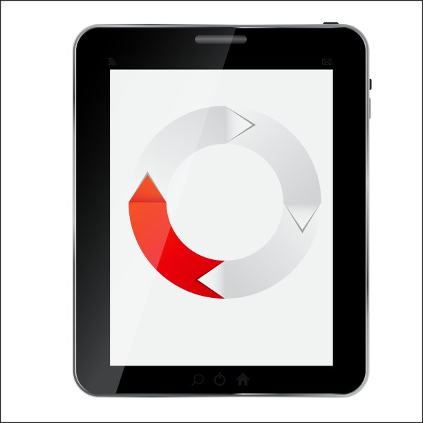 抽象设计的平板电脑图片下载