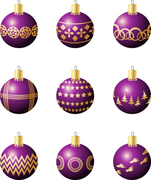 圣诞装饰球图片下载