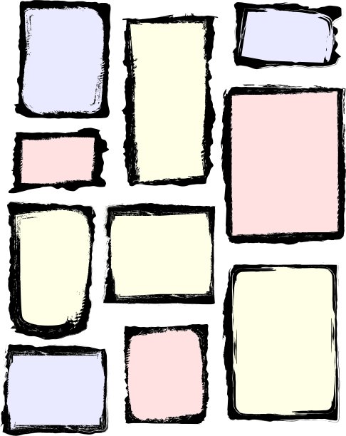 枯燥乏味的框架集图片下载