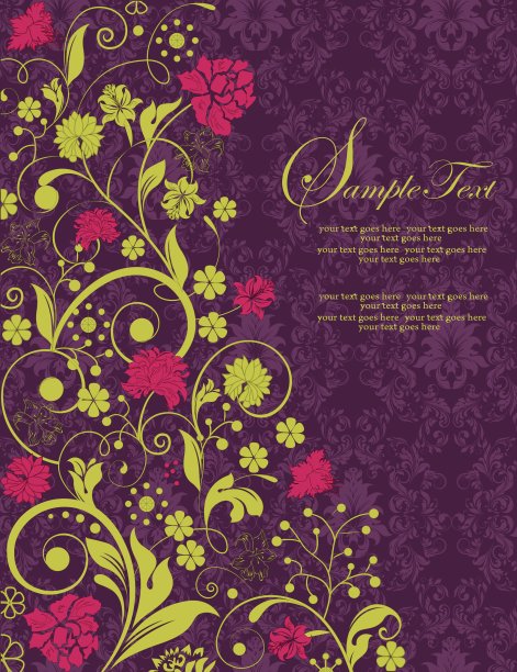 花卉的邀请图片下载