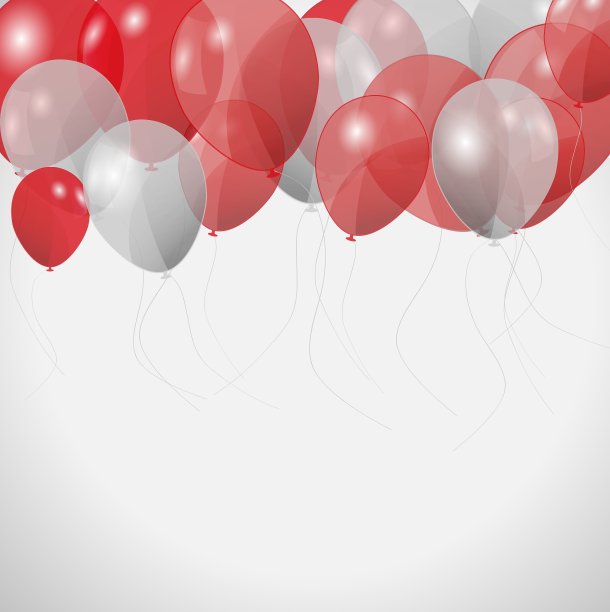 彩色的气球图片下载