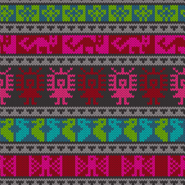 安第斯编织模式图片下载