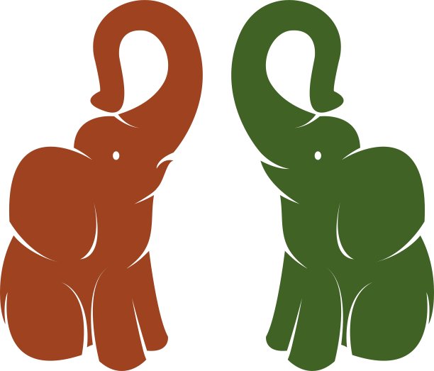 大象的形象图片下载