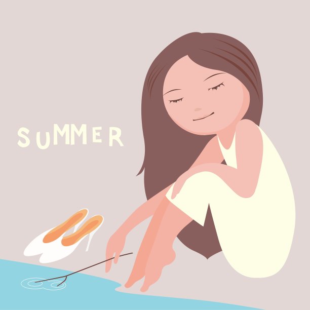 我可爱的夏天图片下载