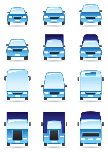 道路交通图标合集图片下载