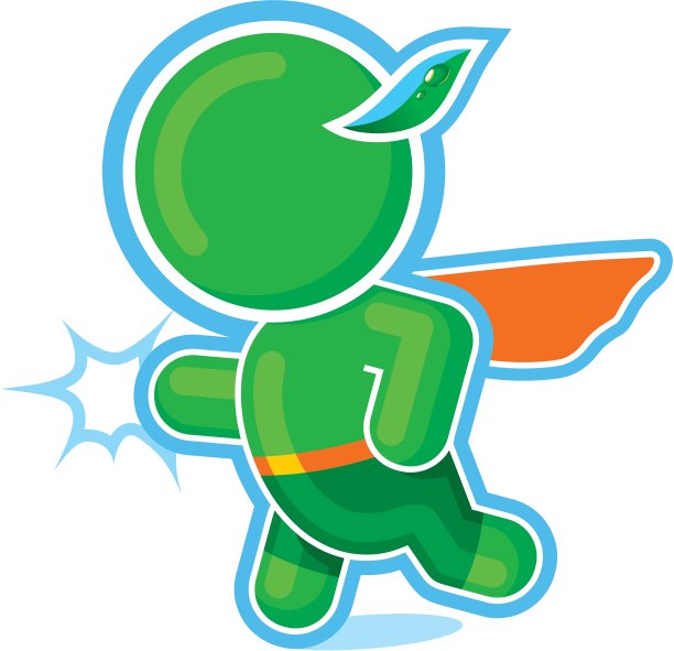 绿色超级英雄图片下载