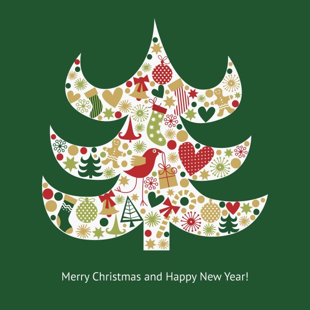 圣诞贺卡图片下载