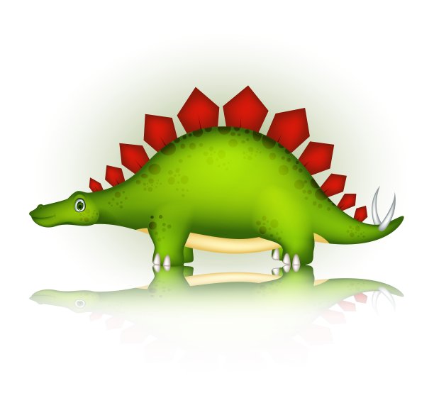卡通可爱的恐龙图片下载