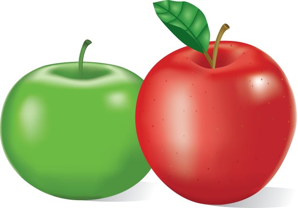 红绿苹果图片下载