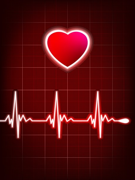 摘要心脏搏动心电图EPS 8图片下载