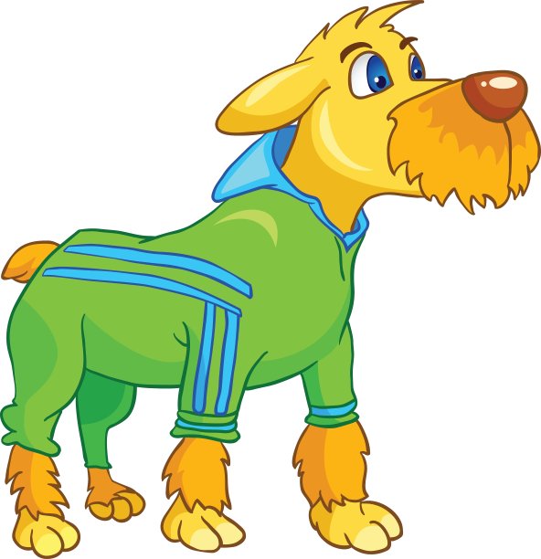 卡通人物的狗图片下载