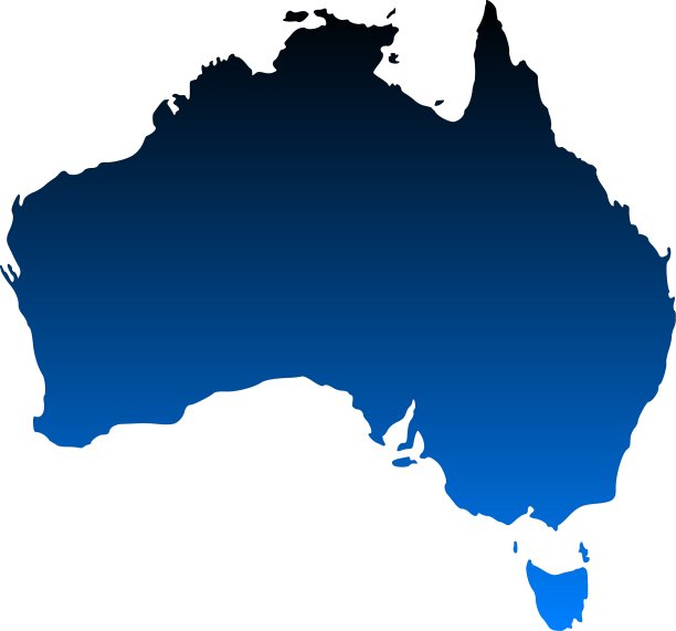澳大利亚的地图图片下载