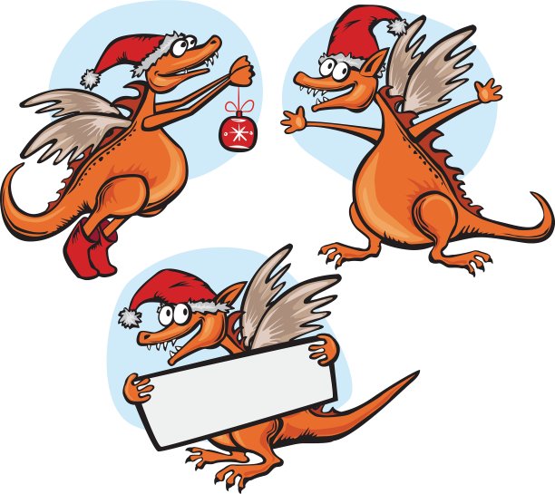 有趣的卡通龙图片下载