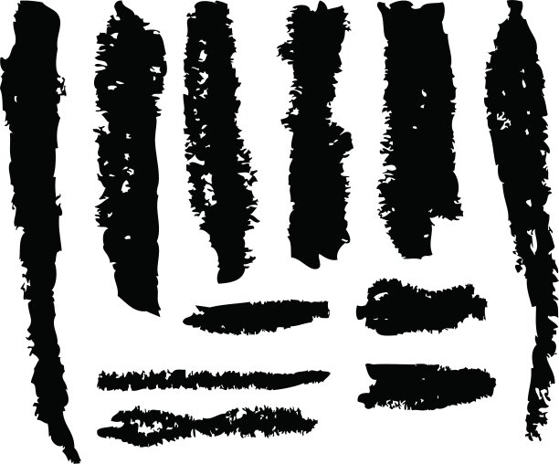 枯燥乏味的笔触图片下载