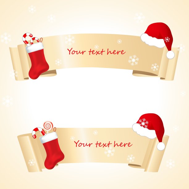 圣诞标语图片下载