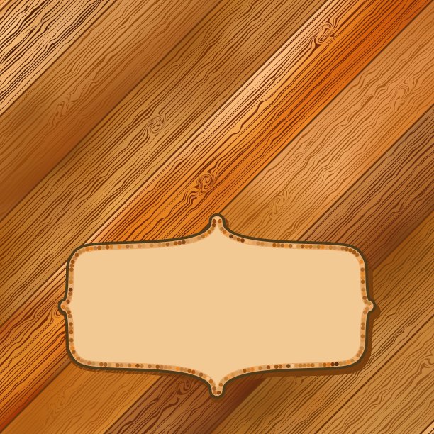 复古木框架与空间EPS8图片下载