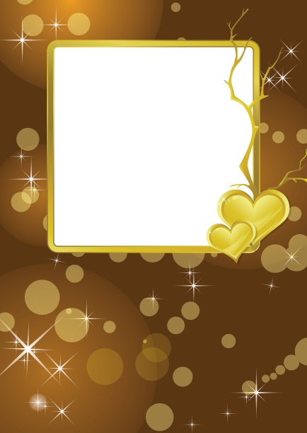 金框的背景图片下载