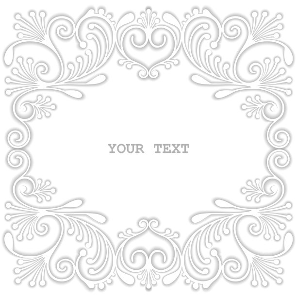 白色的维多利亚时代的造型图片下载