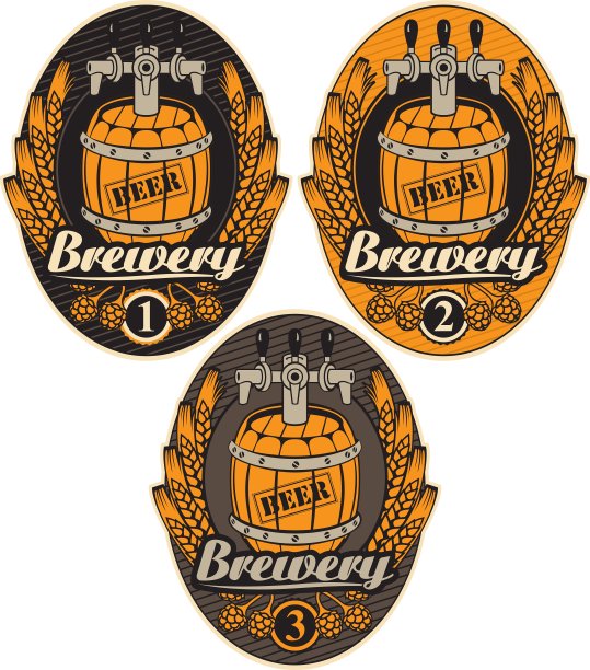 啤酒标签图片下载