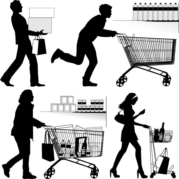 有几个人在购物图片下载