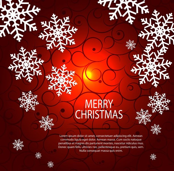 抽象美圣诞和新年的背景图片下载