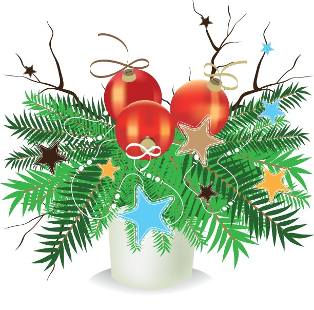 圣诞节组成图片下载