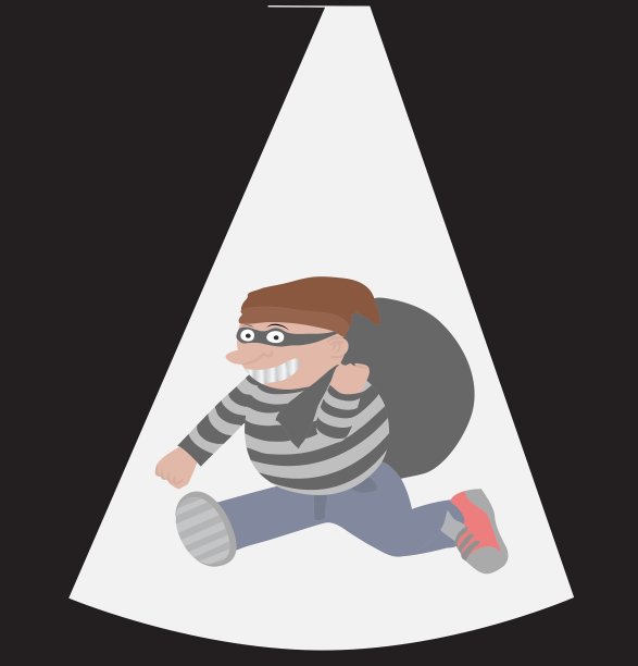 小偷卡通图片下载