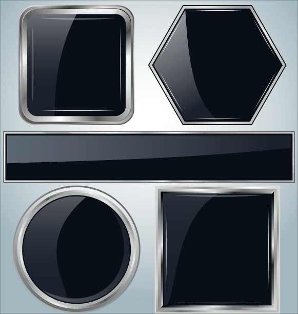 光滑的金属背景图片下载