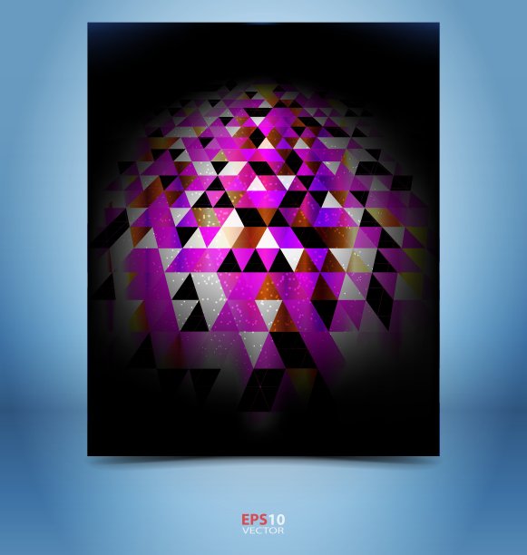 几何抽象背景图片下载