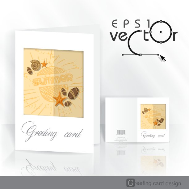 贺卡设计模板图片下载